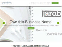 Tablet Screenshot of jarob.com